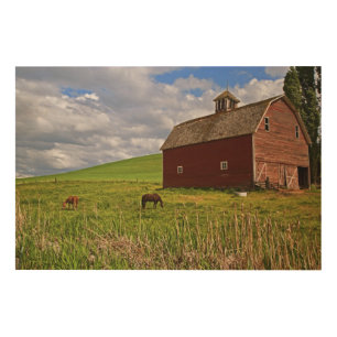 A ride through the farm country of Palouse 3 Wood Wall Decor
