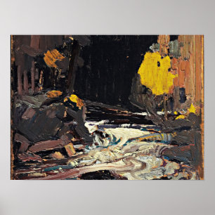 A River, fine art by Tom Thomson, Poster