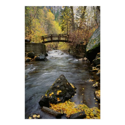 A River Running Through American Fork Canyon Poster