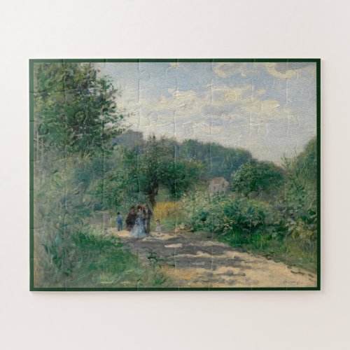 A Road in Louveciennes by Auguste Renoir Jigsaw Puzzle