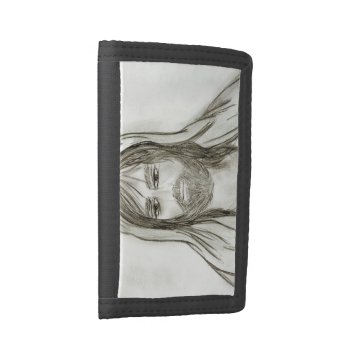 A Robed Jesus Trifold Wallet by BlayzeInk at Zazzle