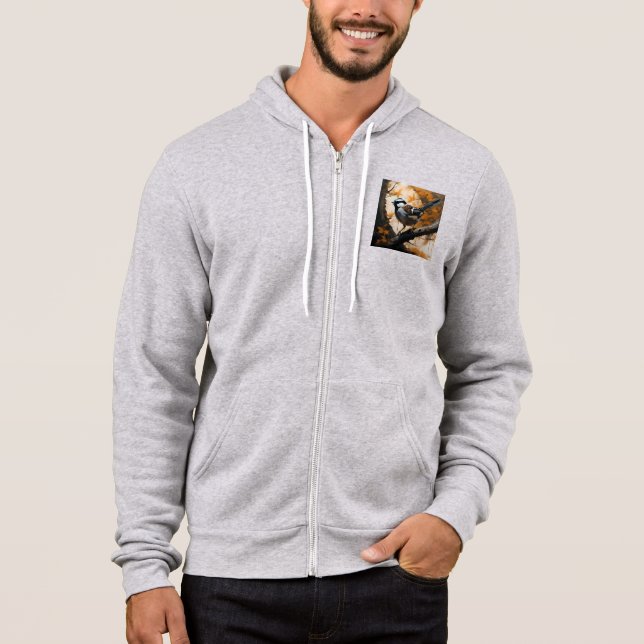 A Robin's Serenade in the Canopy, Hoodie (Front)