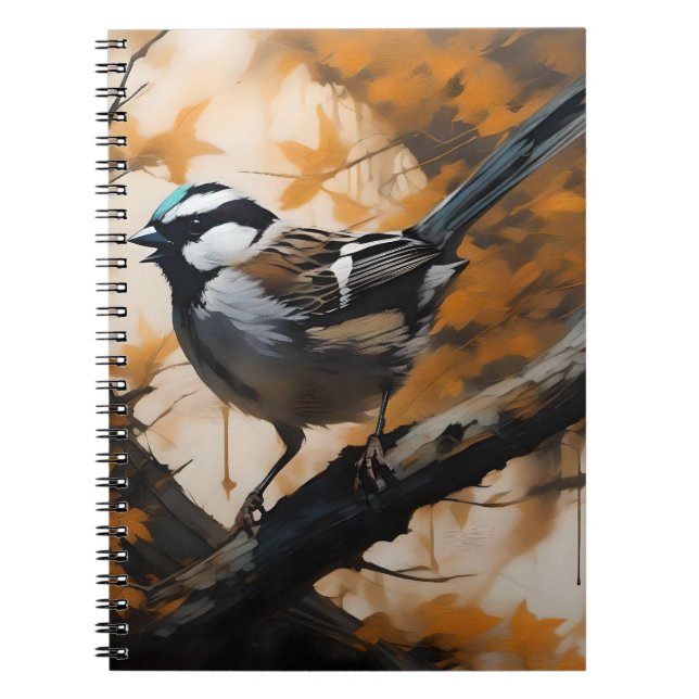 A Robin's Serenade in the Canopy, Notebook (Front)