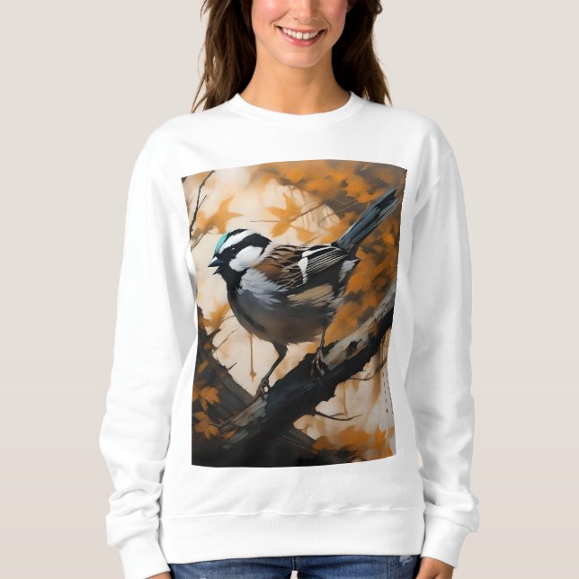A Robin's Serenade in the Canopy, Sweatshirt (Front)