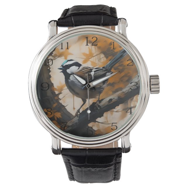 A Robin's Serenade in the Canopy, Watch (Front)
