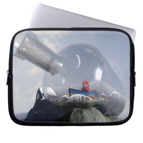 A Robot in a Bottle Electronics Bag