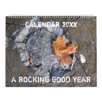 A Rocking Good Year 20xx Calendar by KreaturRock at Zazzle