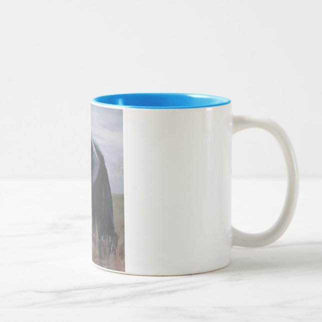 "A Rogue Elephant" Two Tone Mug (Right)