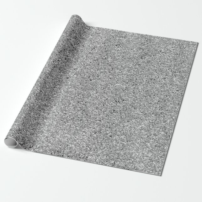 A roll of gray and white granite contact paper (Unrolled)