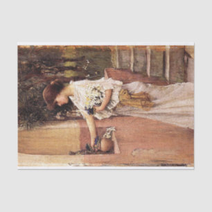 A Roman Offering by John William Waterhouse, 1890 Tissue Paper