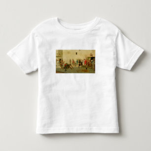 A Roman Street Scene with Musicians and a Performi Toddler T-shirt