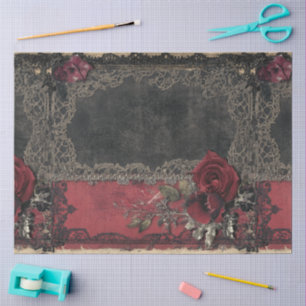 A Romance and Gothic Series Design #4 Tissue Paper