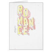 A Romance Card (Front)