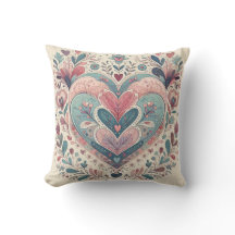 A Romantic Pillow for Your Valentine’s Day Decor
