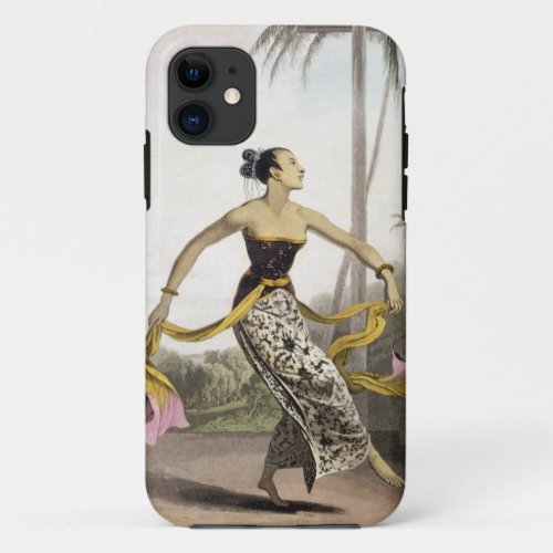 A Ronggeng or Dancing Girl plate 21 from Vol I o iPhone 11 Case