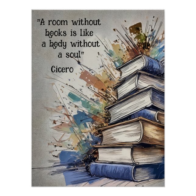 A room without books poster (Front)