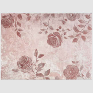A Rose and Lace Series Design #10 Tissue Paper