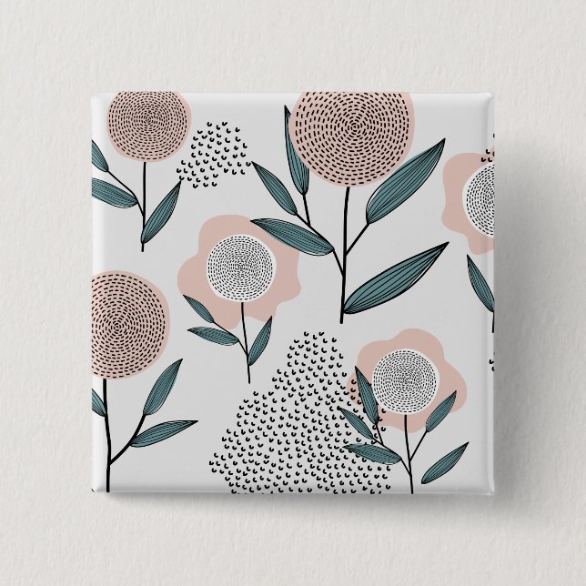 A rose button (Front)