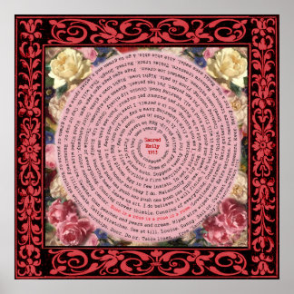 A Rose Is A Rose Is A Rose Poster