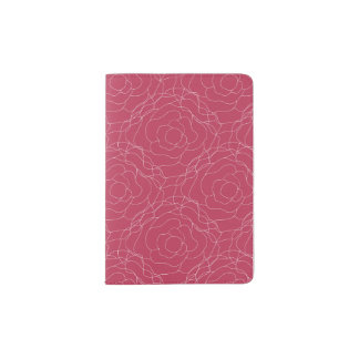 A Rose Is A Rose: Viva Magenta Passport Holder