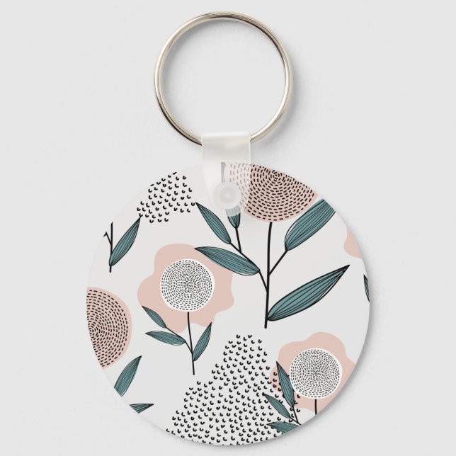 A rose keychain (Front)