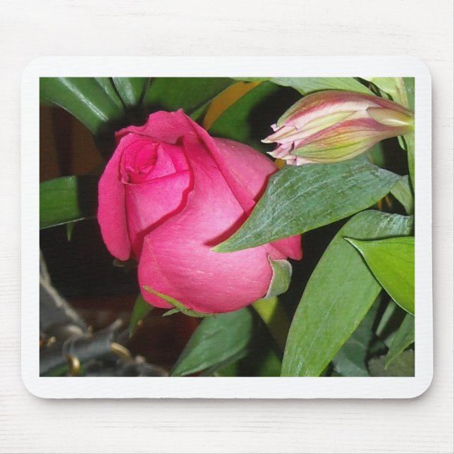 A Rose Mouse Pad (Front)