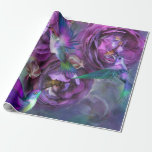 A Rose Named Violet Art Gift Wrap