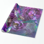 A Rose Named Violet Art Giftwrap Wrapping Paper