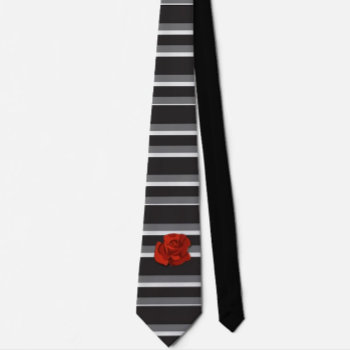 A Rosie On My Chest Neck Tie by HipHab at Zazzle