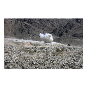A round from an AT-4 small rocket launcher Photo Print