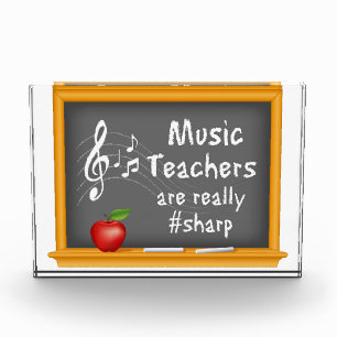 A Round of Applause Acrylic Award