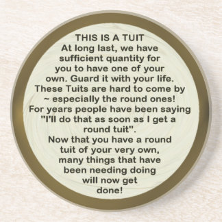 A Round Tuit ~ coaster