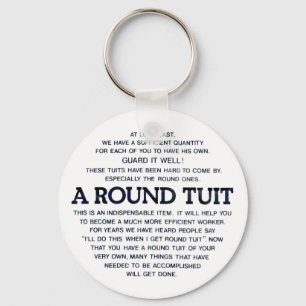 A Round Tuit Keychain