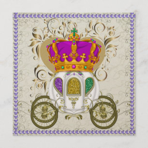 A Royal Event - Mardi Gras - Carnival - SRF Invitation