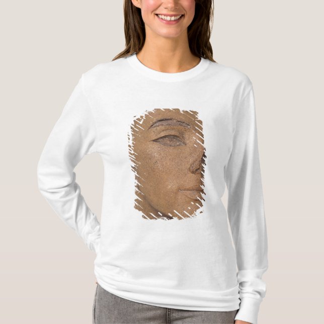 A royal head, possibly of Nefertiti, from T-Shirt (Front)