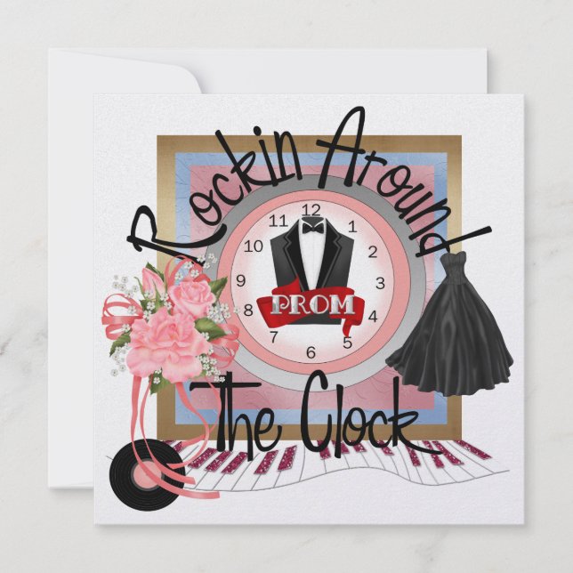 A Royal PROM Party - SRF Invitation (Front)