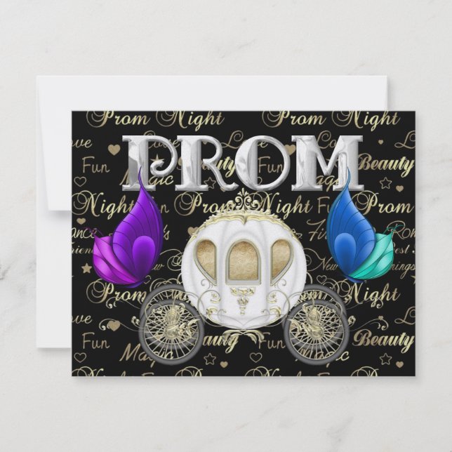 A Royal PROM Party - SRF Invitation (Front)