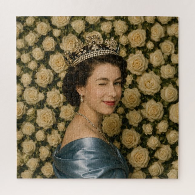 A Royal Wink Jigsaw Puzzle (Vertical)
