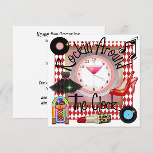 A Royally Rockin' Party  Invitation