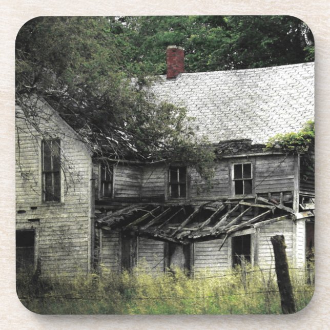 A Rural Missouri Abandoned House Coaster (Front)