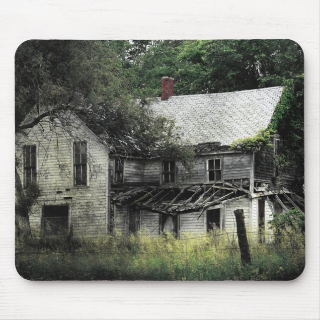 A Rural Missouri Abandoned House Mouse Pad (Front)