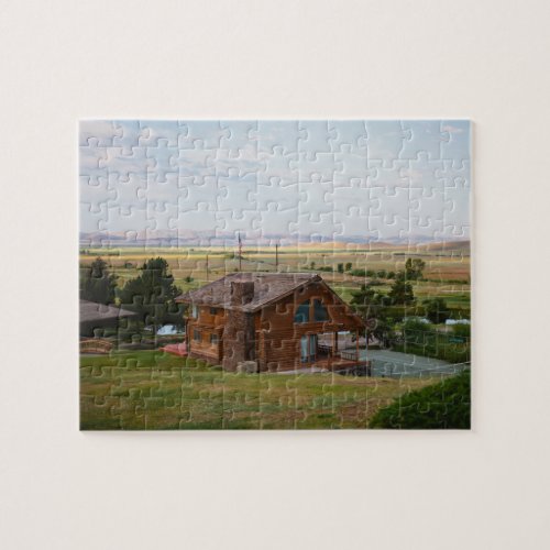 A Rural Scene in Idaho Jigsaw Puzzle