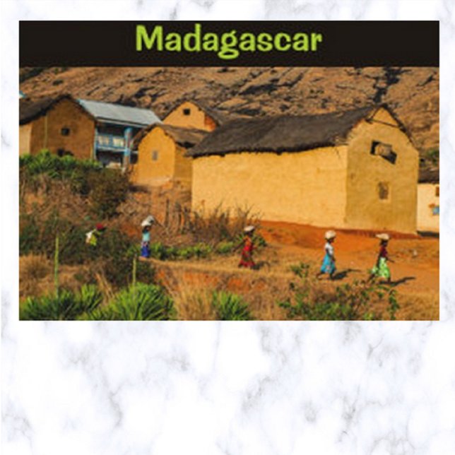 A Rural Village in Madagascar Postcard (Creator Uploaded)