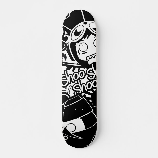 A.S.D Pattern Skateboard Deck (Front)