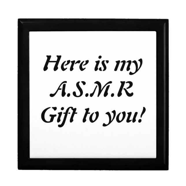 A.S.M.R GIFT BOX (Front)