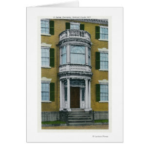 A Safford Porch, a Salem Doorway