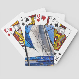 A Sailor Is An Artist And His Medium The Wind Poker Cards