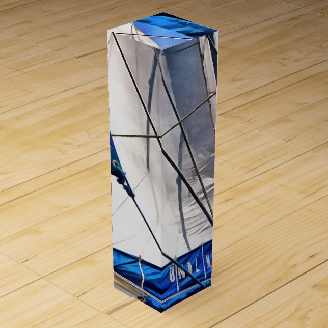 A Sailor Is An Artist And His Medium The Wind Wine Box (Front)