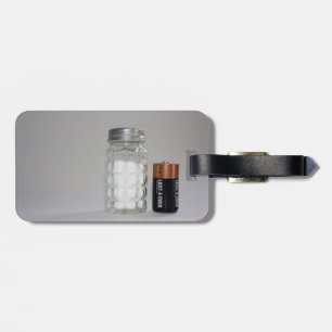 A Salt and Battery Luggage Tag