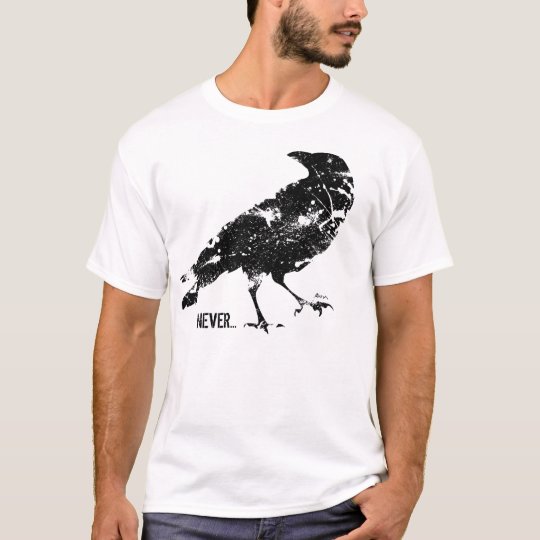 attempted murder crow t shirt